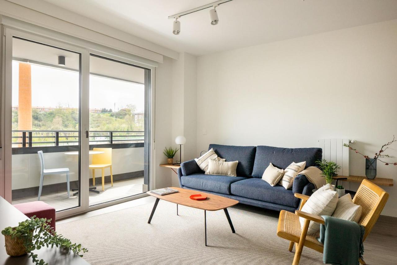 Apartament Santa Ana Junto A La Ria A Estrenar Garaje Y Wifi Incluidos Bilbao Zewnętrze zdjęcie
